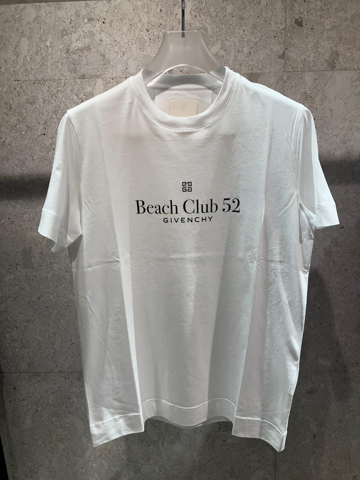 【GIVENCHY】Beach Club 52 スリムフィット コットン Tシャツ