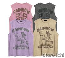 メンズ タンクトップ ラビット 色落ち加工 袖なし ウサギ S00041 Amazon.co.jp: [vigerkar] タンクトップ クルセイダーズ