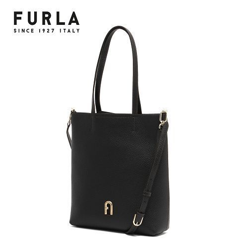 ☆FURLA☆ PRIMULA Tote Bag M トートバッグ NERO♪