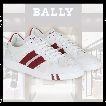 BALLY Sneakers Leather Logo Sneakers