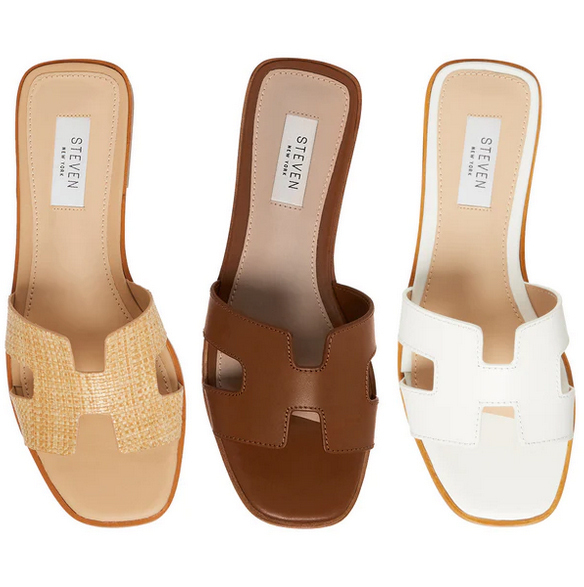 Steve Madden】HADYN スリッポン サンダル 美脚効果♪ (Steve