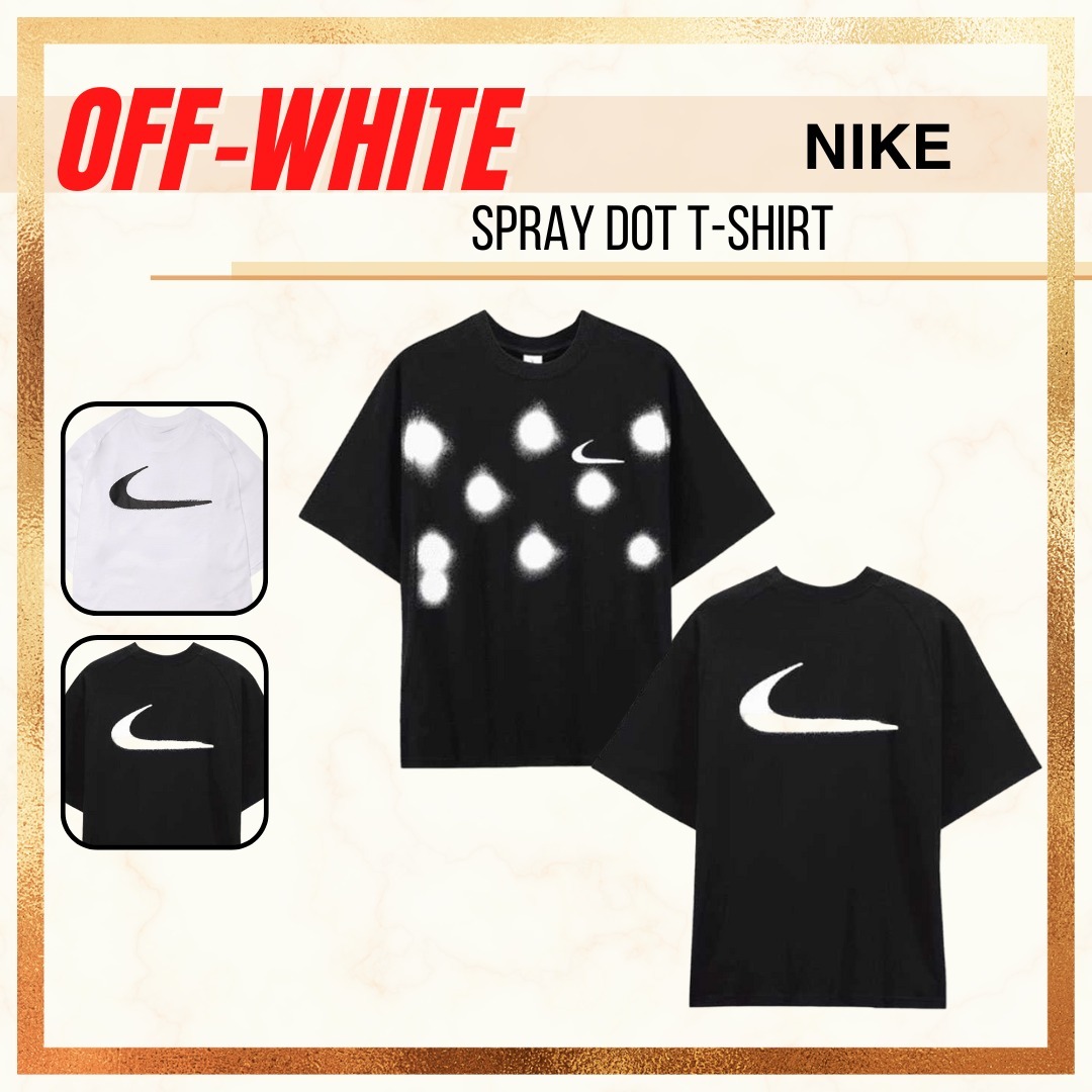 [OFF-WHITE]オフホワイト x ナイキ TシャツTshirt(送料関税込み)