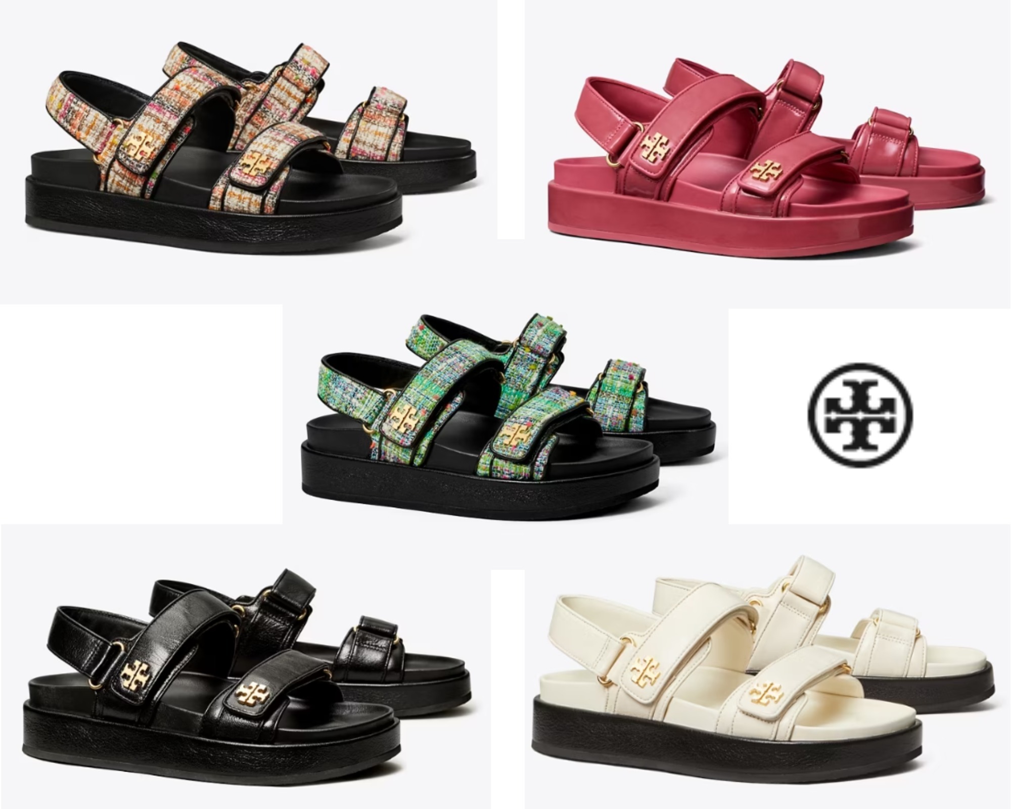【Tory Burch】国内入荷未定★キラ スポーツ サンダル