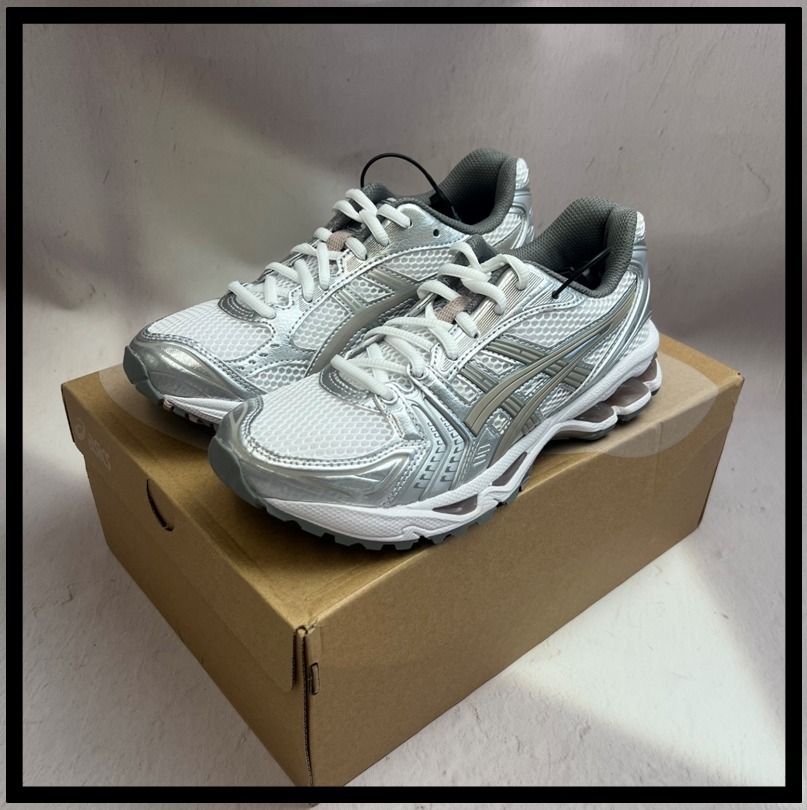 関税込☆ASICS☆(W) Asics Gel-Kayano 14 White Moonrock★22-28