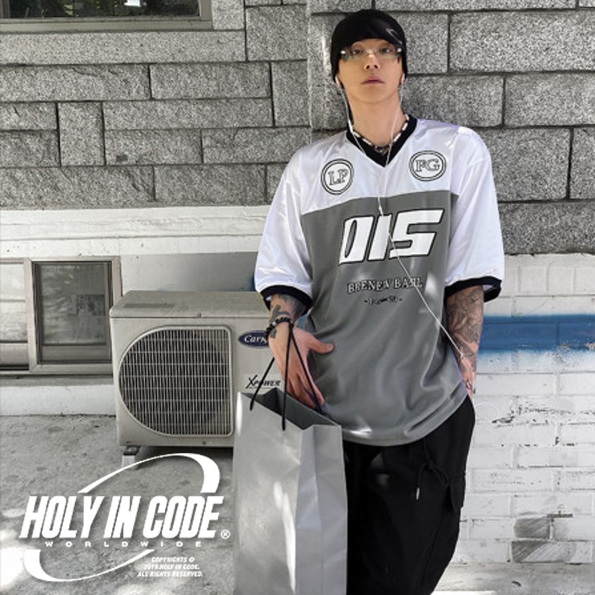 Tシャツ・カットソー No.0156 015 rugby half T (3color)