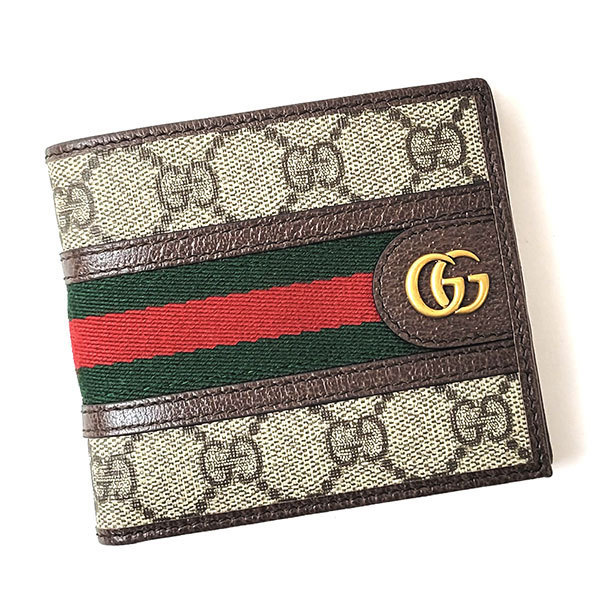 グッチ 財布 オフィディア 597609 96IWT 8745 ベージュ+ブラウン