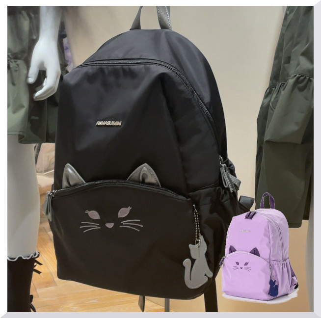大人もOK*ANNA SUI mini*ネコリュックM