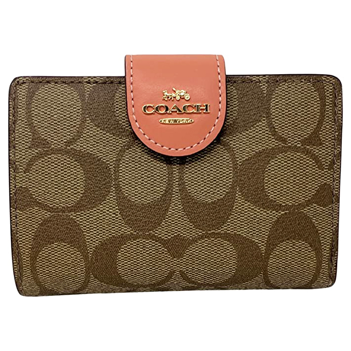 COACH(コーチ)女性用二つ折り財布 C0082-IMVHO 新品正規品