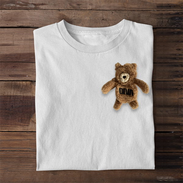 クマ Tシャツ くま 名前入れ 名入れ テディベア tシャツ