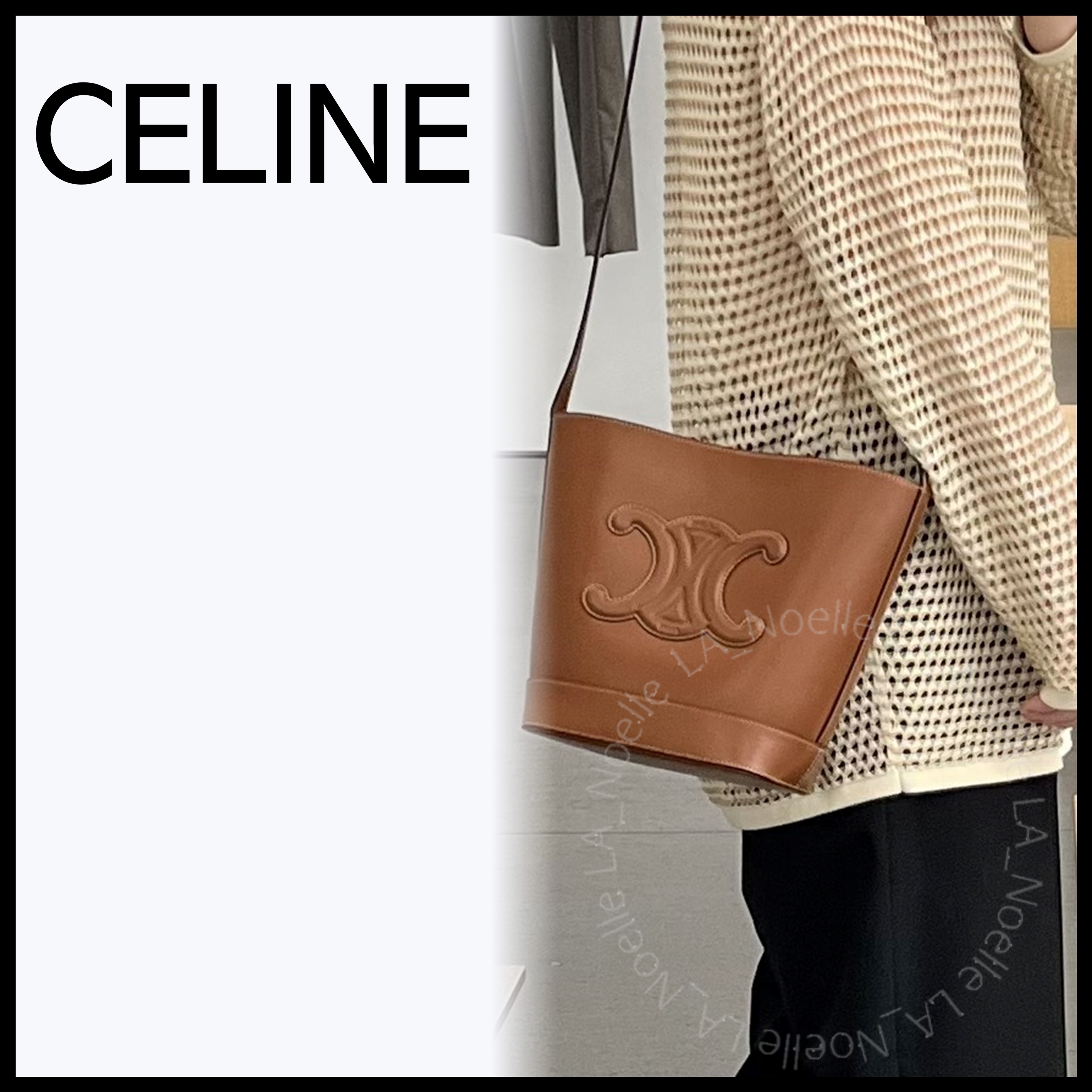 ⭐︎新品未使用⭐︎CELINE セリーヌ スモールバケット キルテッド バックパック