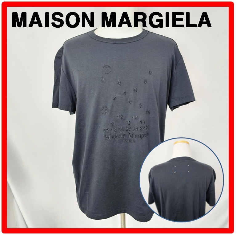 ★人気★【MAISON MARGIELA】★NUMERIC LOGO COTTON T SHIR.T★