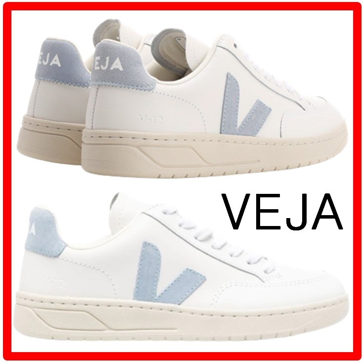 ☆韓国の人気☆【Veja】☆V-12 LEATHER SNEAKER.S☆関税込☆