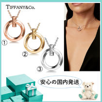 国内発すぐ届く☆Tiffany&Co.Tワンサークルペンダント シンプル