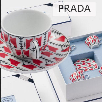 PRADA Cups & Mugs Co-ord Bridal Cups & Mugs