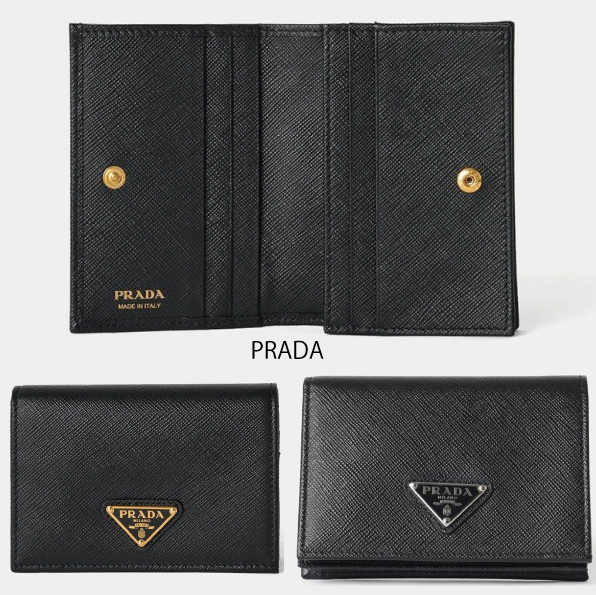 【PRADA】Small Saffiano Leather Wallet レザー 財布