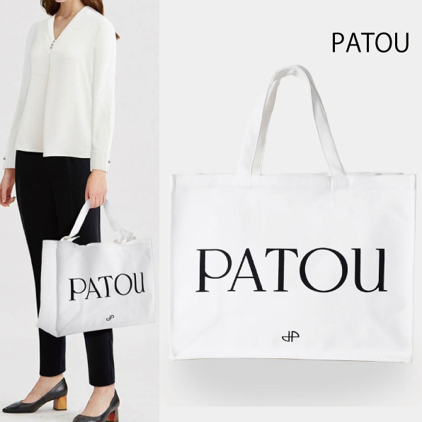 【PATOU】canvas tote 2way キャンパストートバッグ