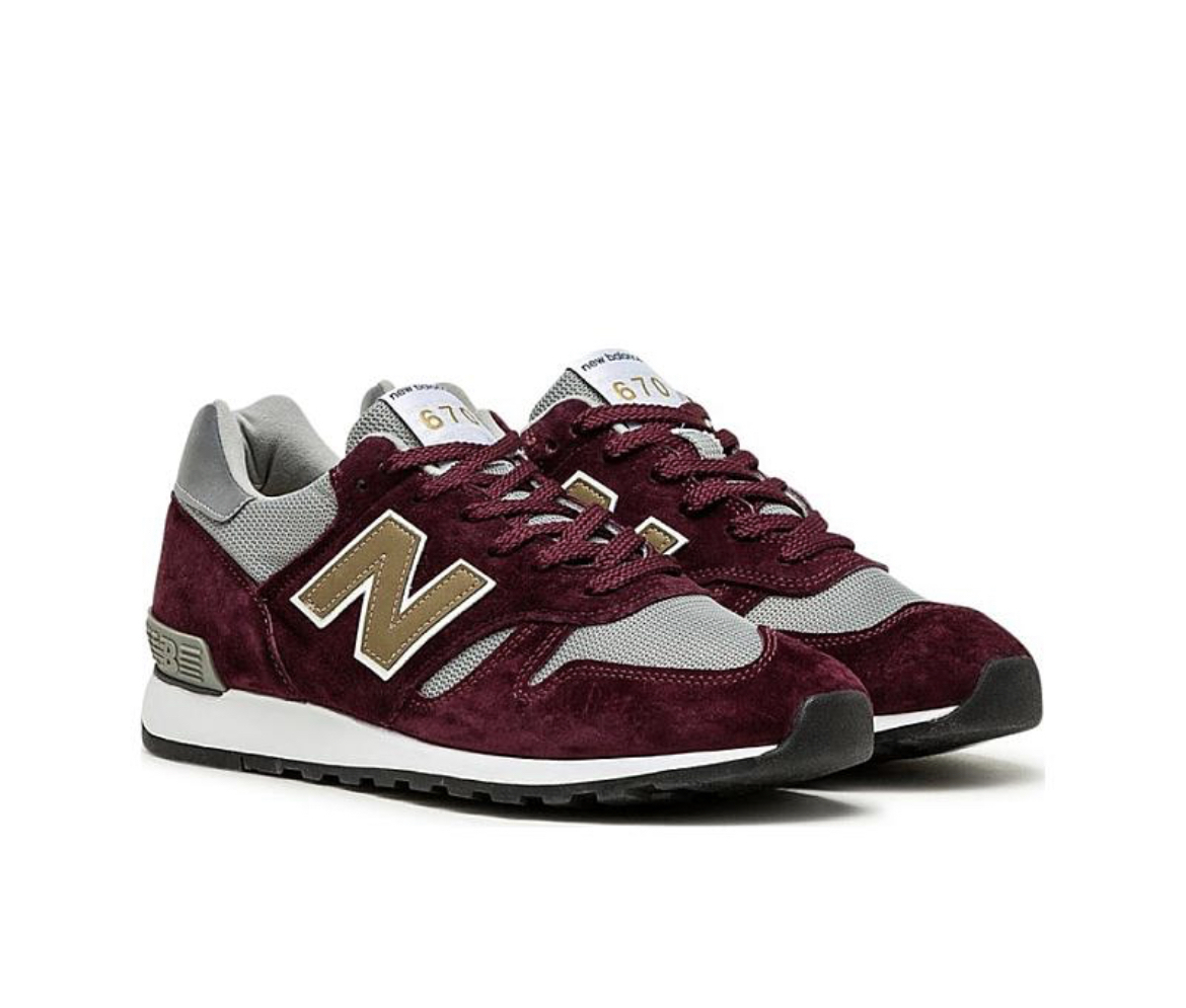 New Balance ☆ made in England M670BGW Burgundy