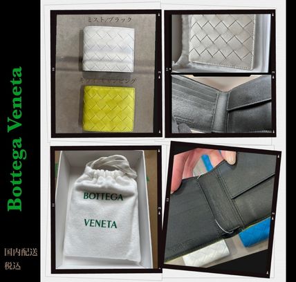 イエロー(黄色)系 BOTTEGA VENETA(ボッテガヴェネタ) 折りたたみ財布