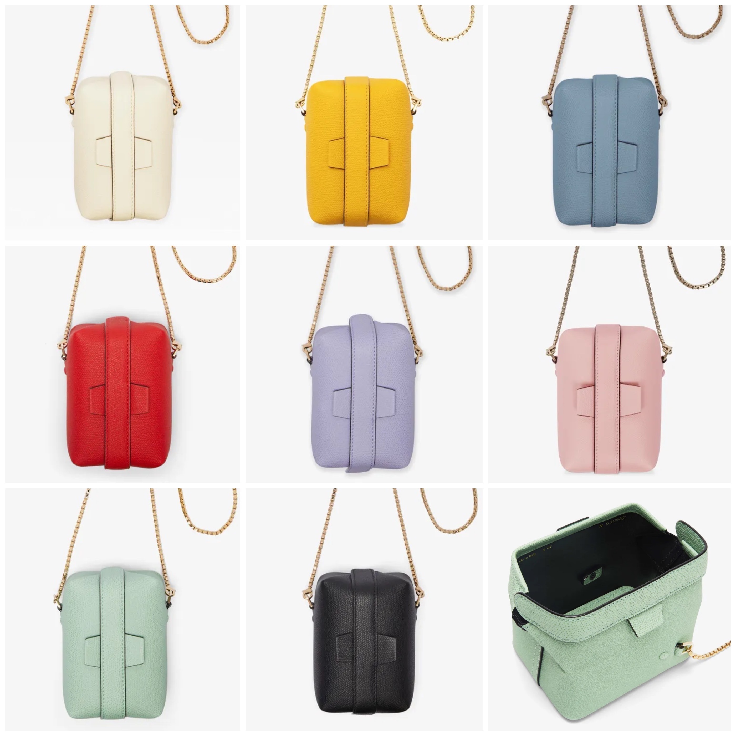 セレブ御用達 Valextra【入手困難】TRIC TRAC Crossbody Nano
