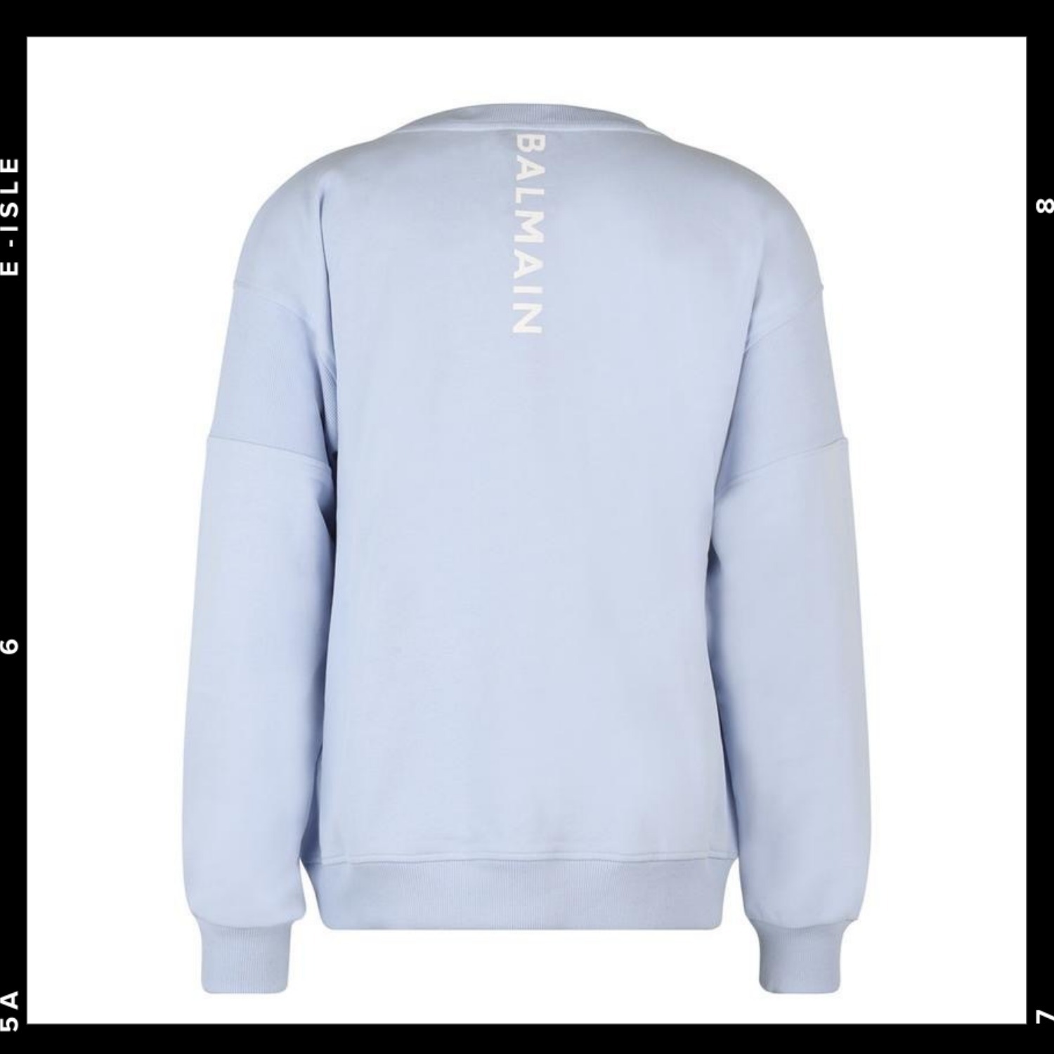 希少【Balmain】オーガニックコットンスウェットシャツ