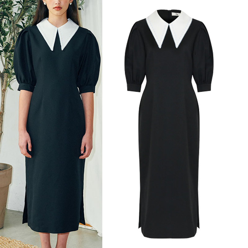 eyeye★大人気 ALICE COLLAR MAXI DRESS