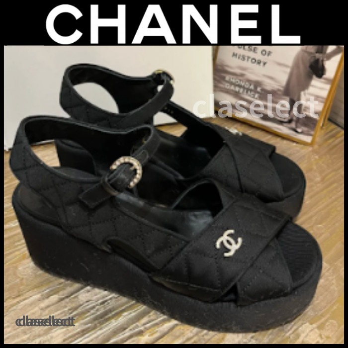 シャネル CHANEL 厚底サンダル ショップを選択する - avante.org.br
