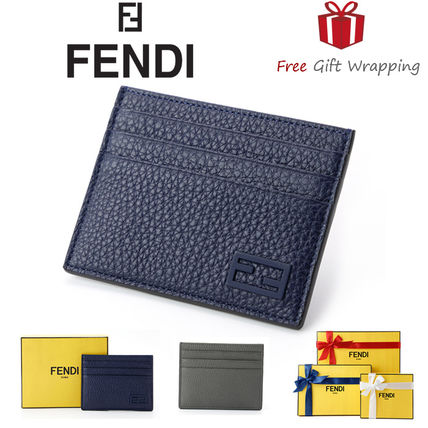 最低価格の ネイビー（紺）系 カードケース・名刺入れ FENDI(フェンディ) 小物