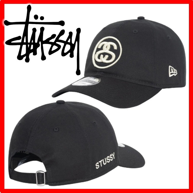 ★人気★【STUSSY】★SS LINK 9TWENTY CAP★BLACK.★