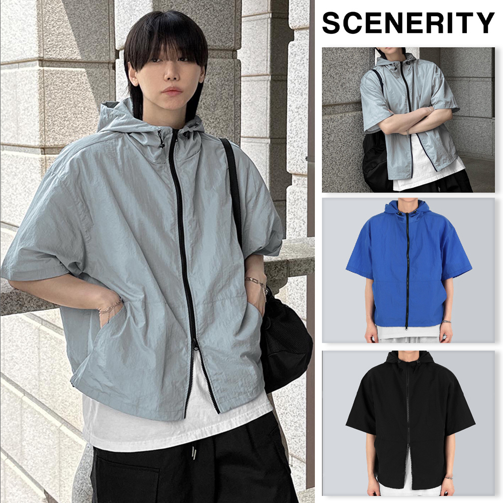 【SCENERITY】Tech Hooded Jacket