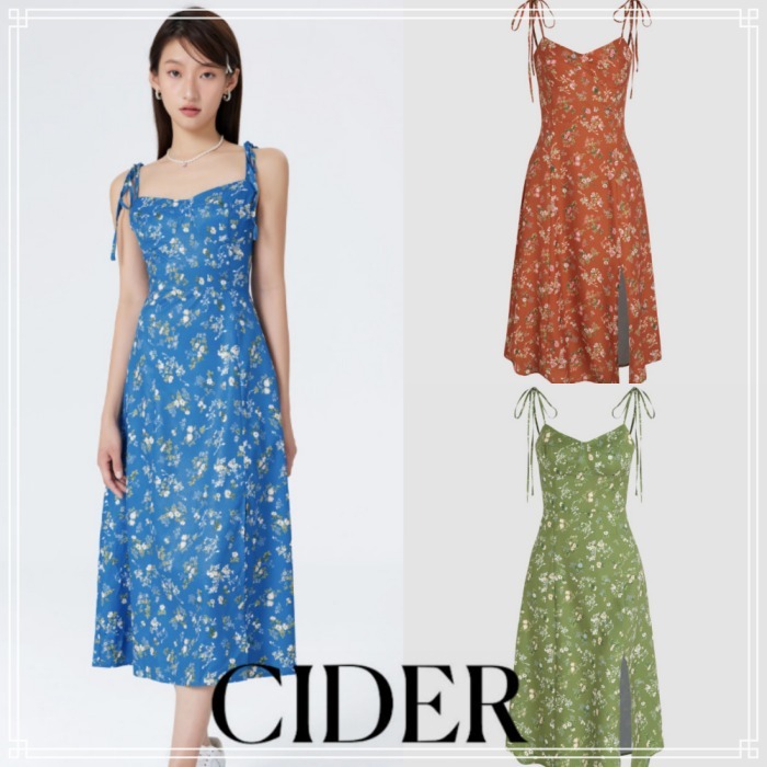 【Cider】Ditsy フローラル ワンピース 3色
