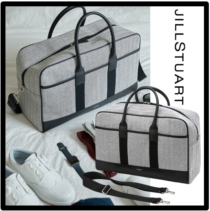 関税込☆JILLSTUART★[VACATION] HERRINGBONE TRAVEL BOSTON BAG