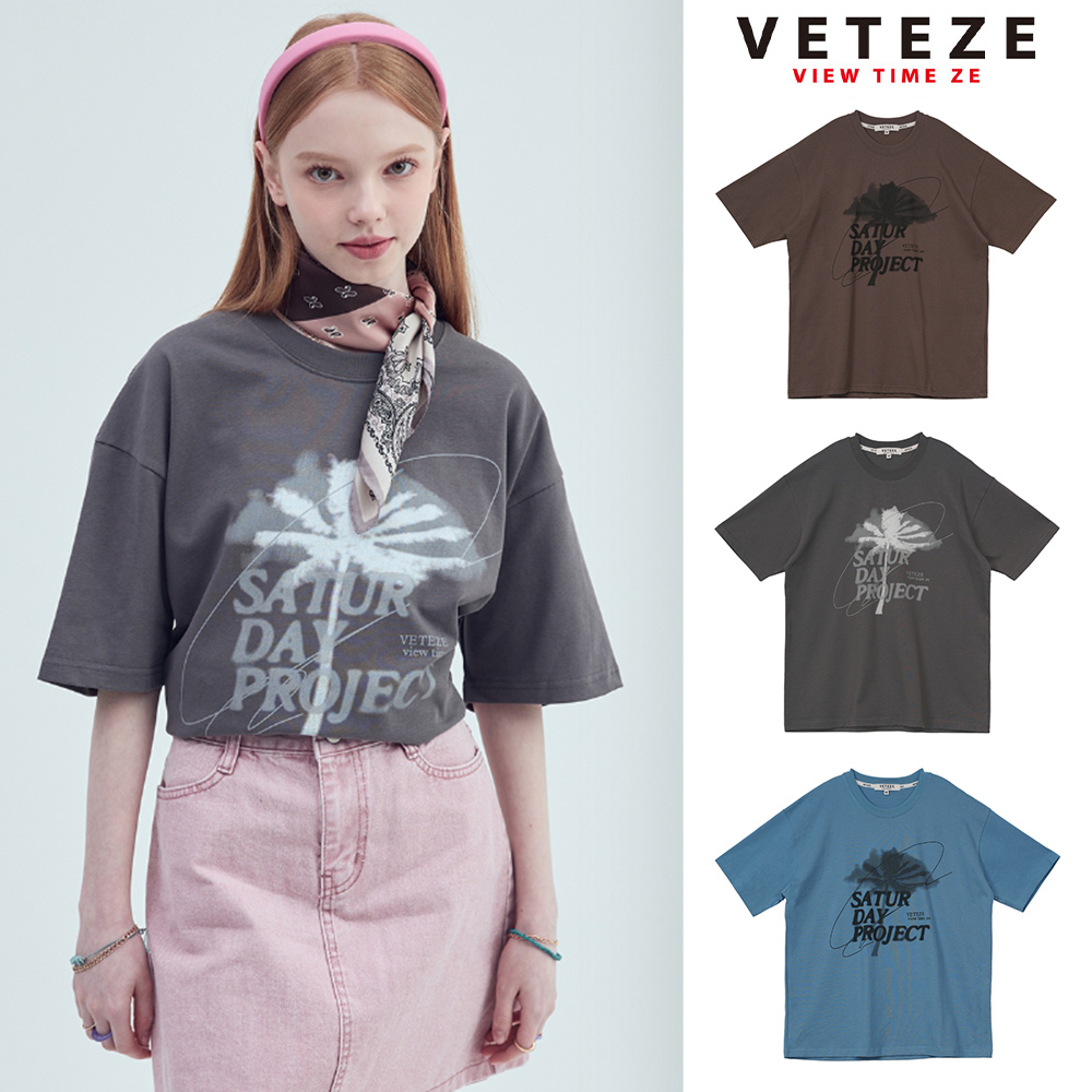 【VETEZE】23SS★ Night Tree Half T-Shirts