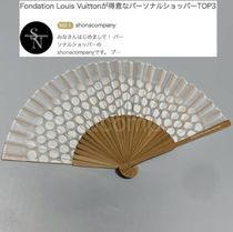 Fondation Louis Vuitton(フォンダシオンルイヴィトン) 雑貨・その他 【即発送】パリ限定！FONDATION LOUIS VUITTON ドット 扇子