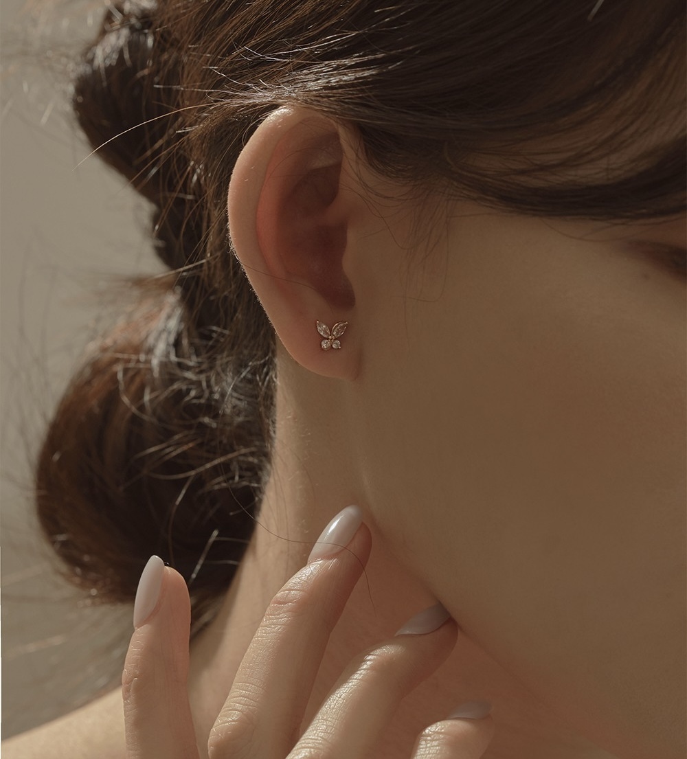 WING BLING / 14K スピネルピアス ピアス
