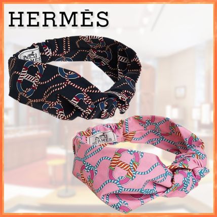 人気☆コーデのアクセントに♪】エルメス カチューシャ (HERMES/ヘア