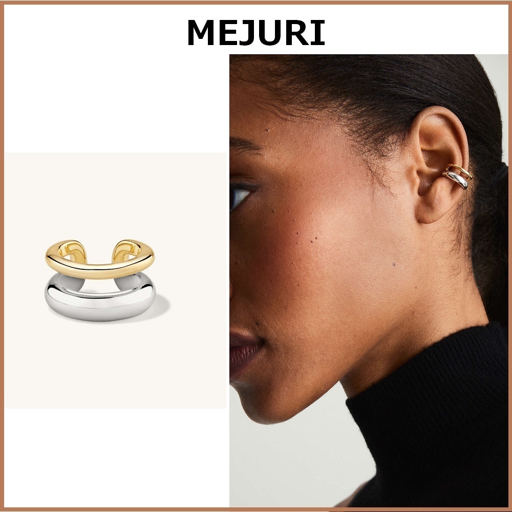 【MEJURI】Duet Mixed Ear Cuff☆ミックス イヤーカフ