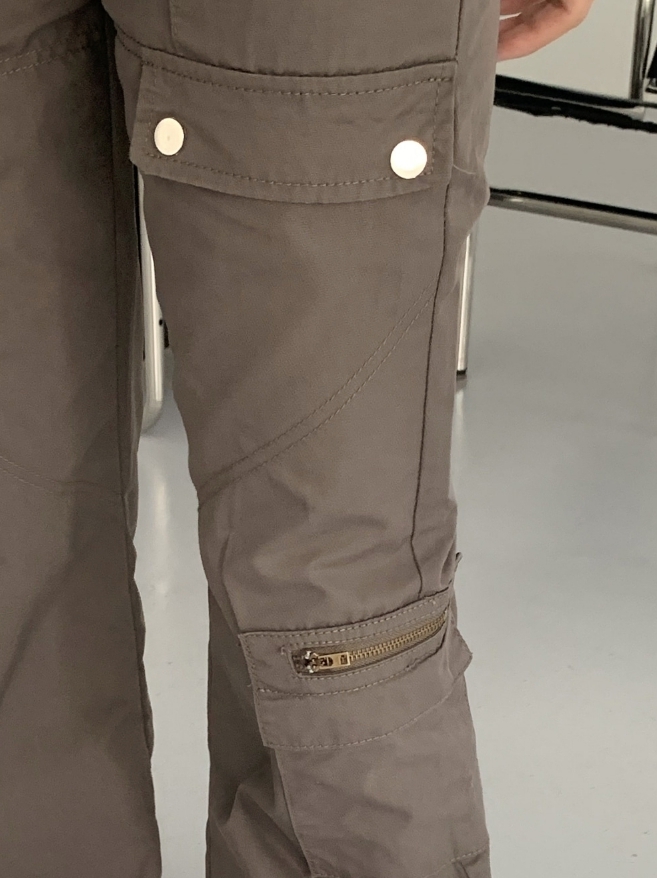 【WONDER WONDER】Larkin Baslock L Bootcut Pocket Cargo Pt