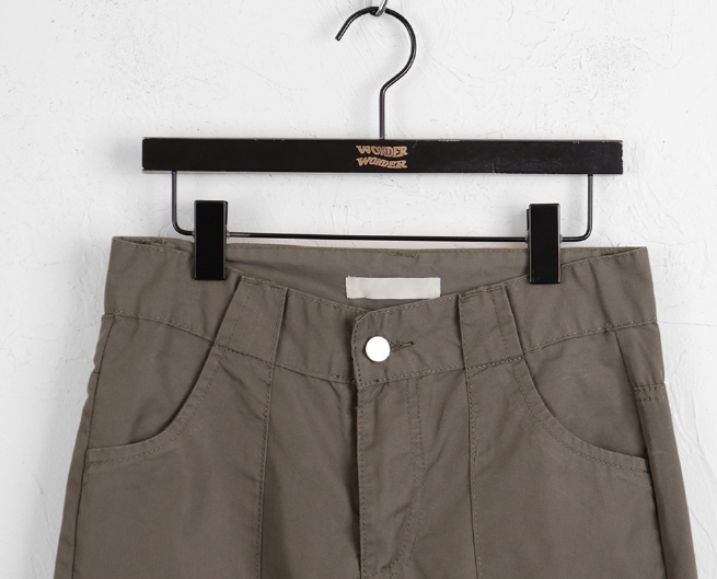 【WONDER WONDER】Larkin Baslock L Bootcut Pocket Cargo Pt
