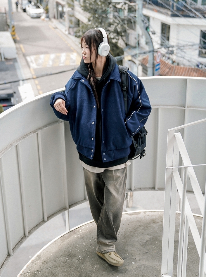 JEMUT】23SS☆ Dust Washing Wide Denim Pants