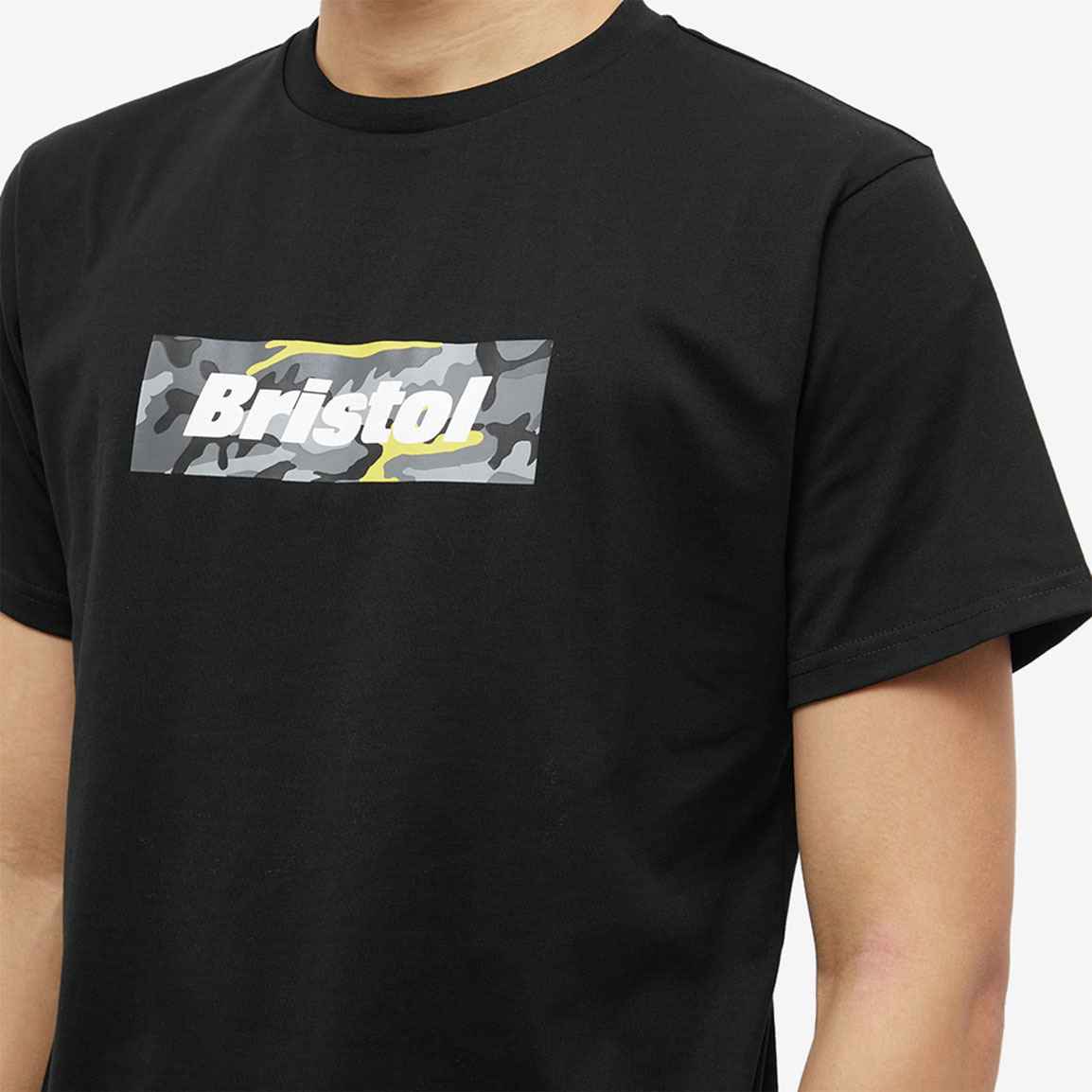 ◆F.C.Real Bristol◆カモフラージュボックス ロゴTシャツ送料込