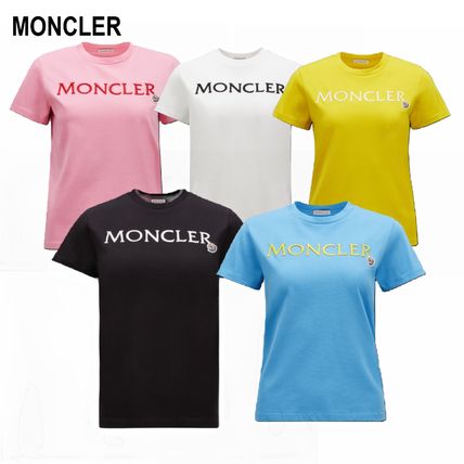 MONCLER T-Shirts Logo Embroidered T-Shirt