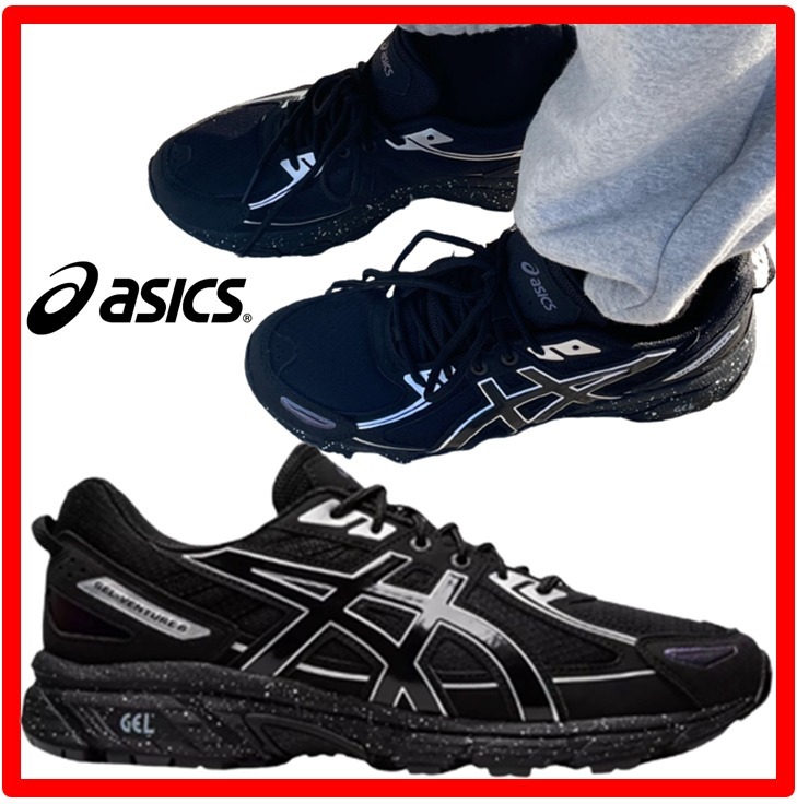 ★【ASICS】★Asics Gel-Venture 6 Trail Blac.k★23.5-29.5cm★