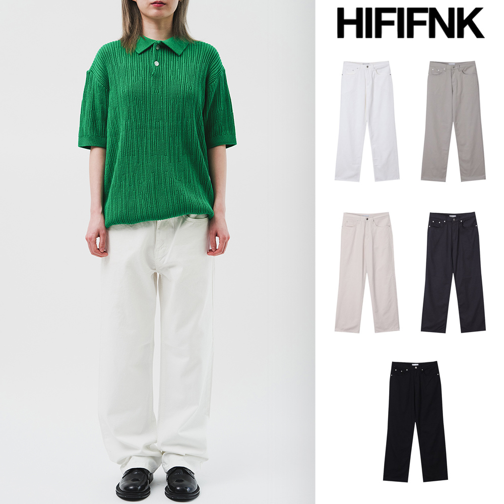 【HI FI FNK】Aldo Cotton Wide Pants