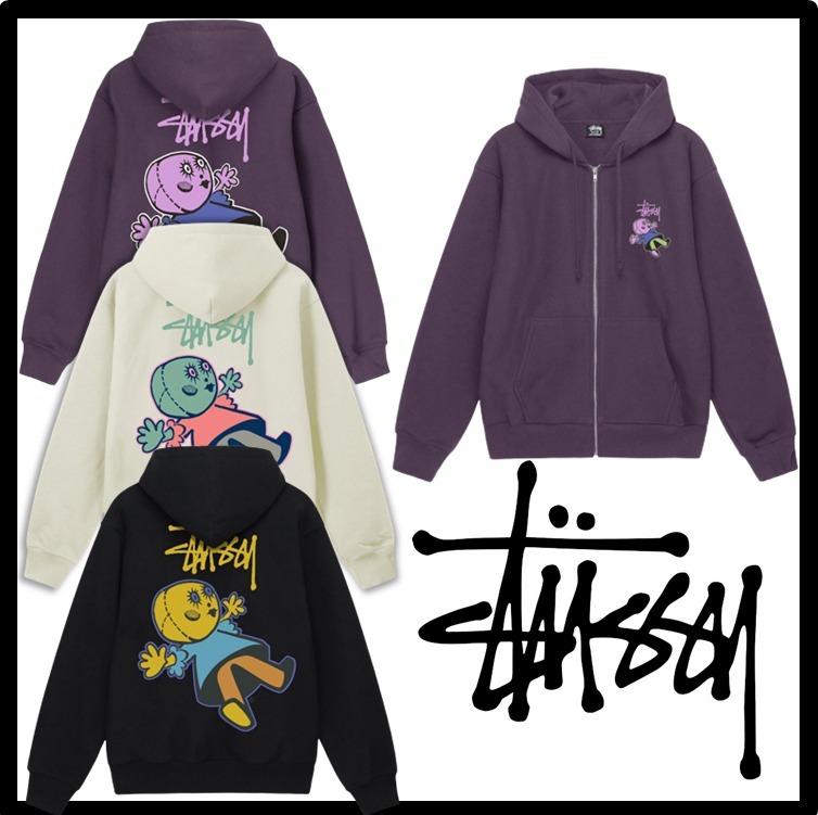 ★送料・関税込★STUSSY★DOLLIE ZIP HOODIE★パーカー★