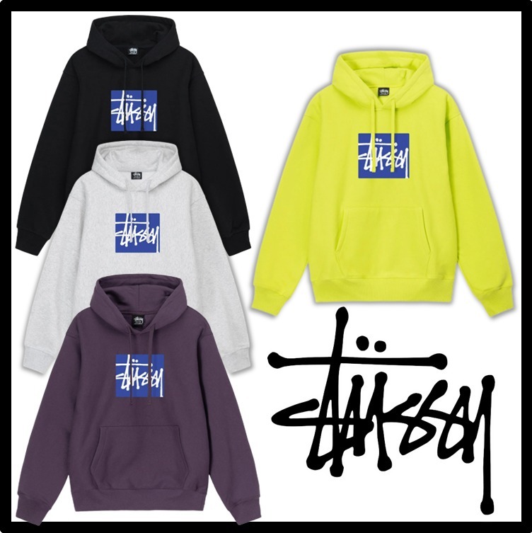 ★送料・関税込★STUSSY★STOCK BOX HOODIE★パーカー★