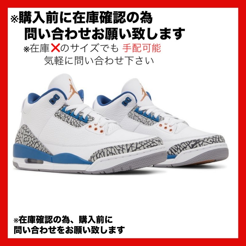 スニーカー NIke Air Jordan 3 Retro Wizards