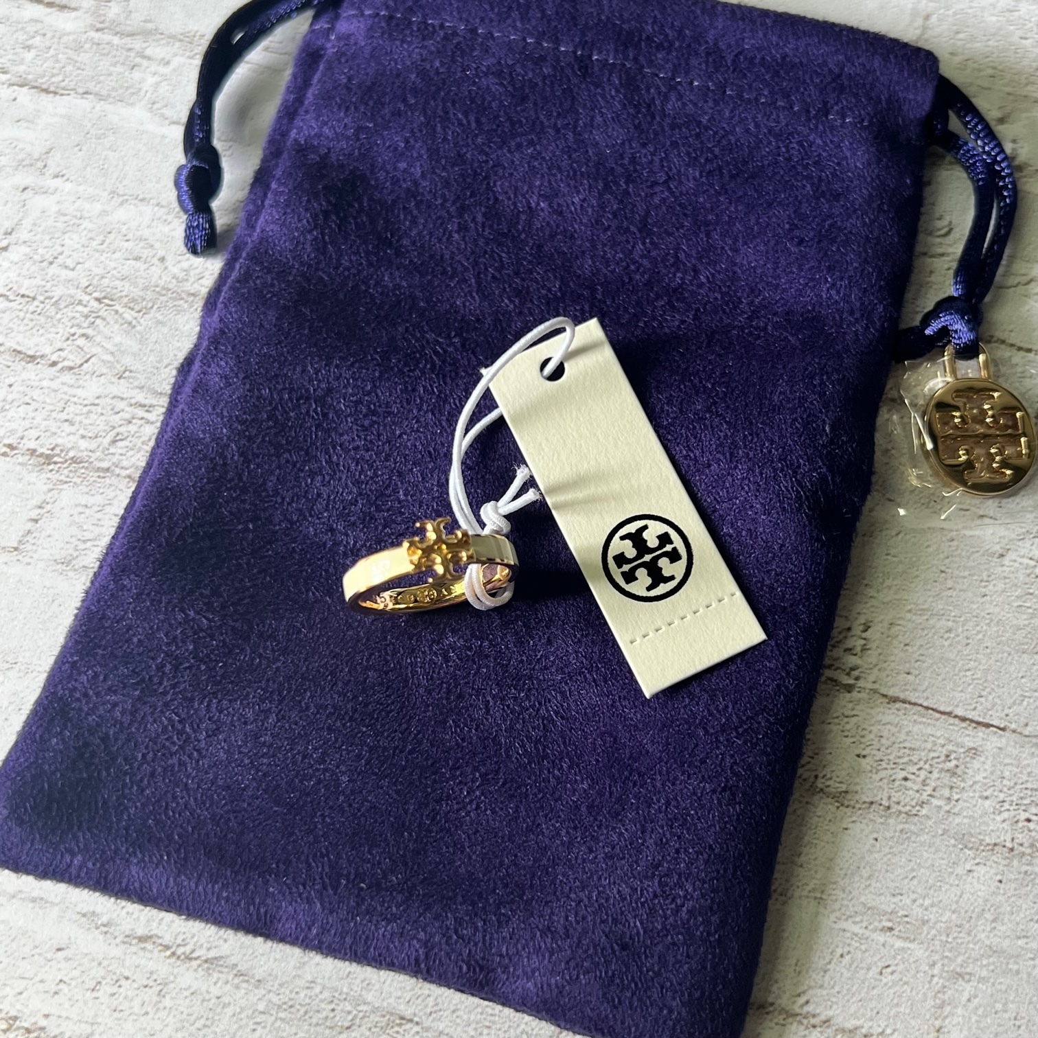 ★大人気【Tory Burch】キラ エナメル リング