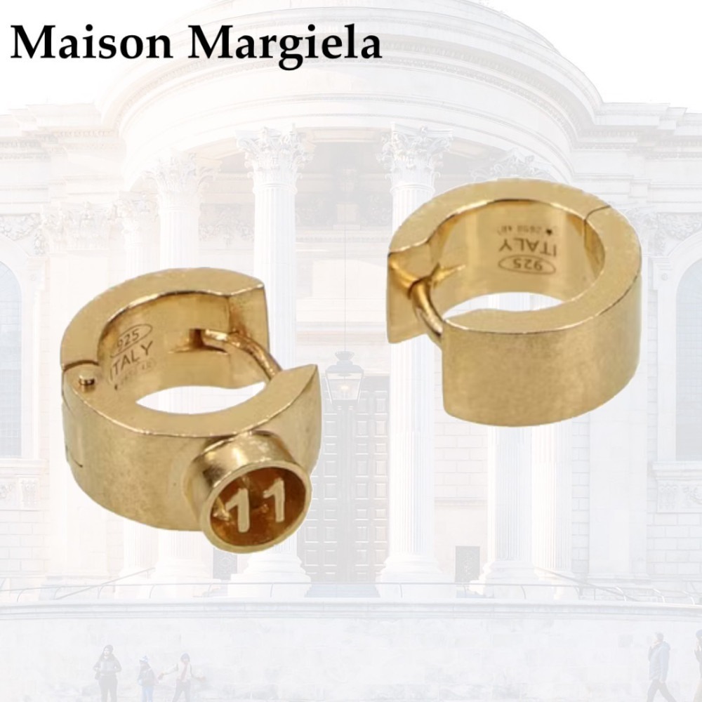 ☆店舗情報☆ 白いシャツに合う♪Maison Margiela ピアス ナンバー