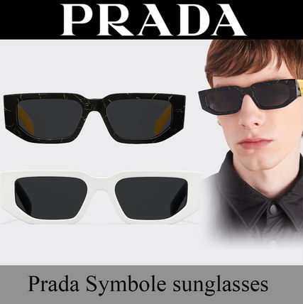 イエロー(黄色)系 PRADA(プラダ) サングラス(メンズ) - 海外通販のBUYMA