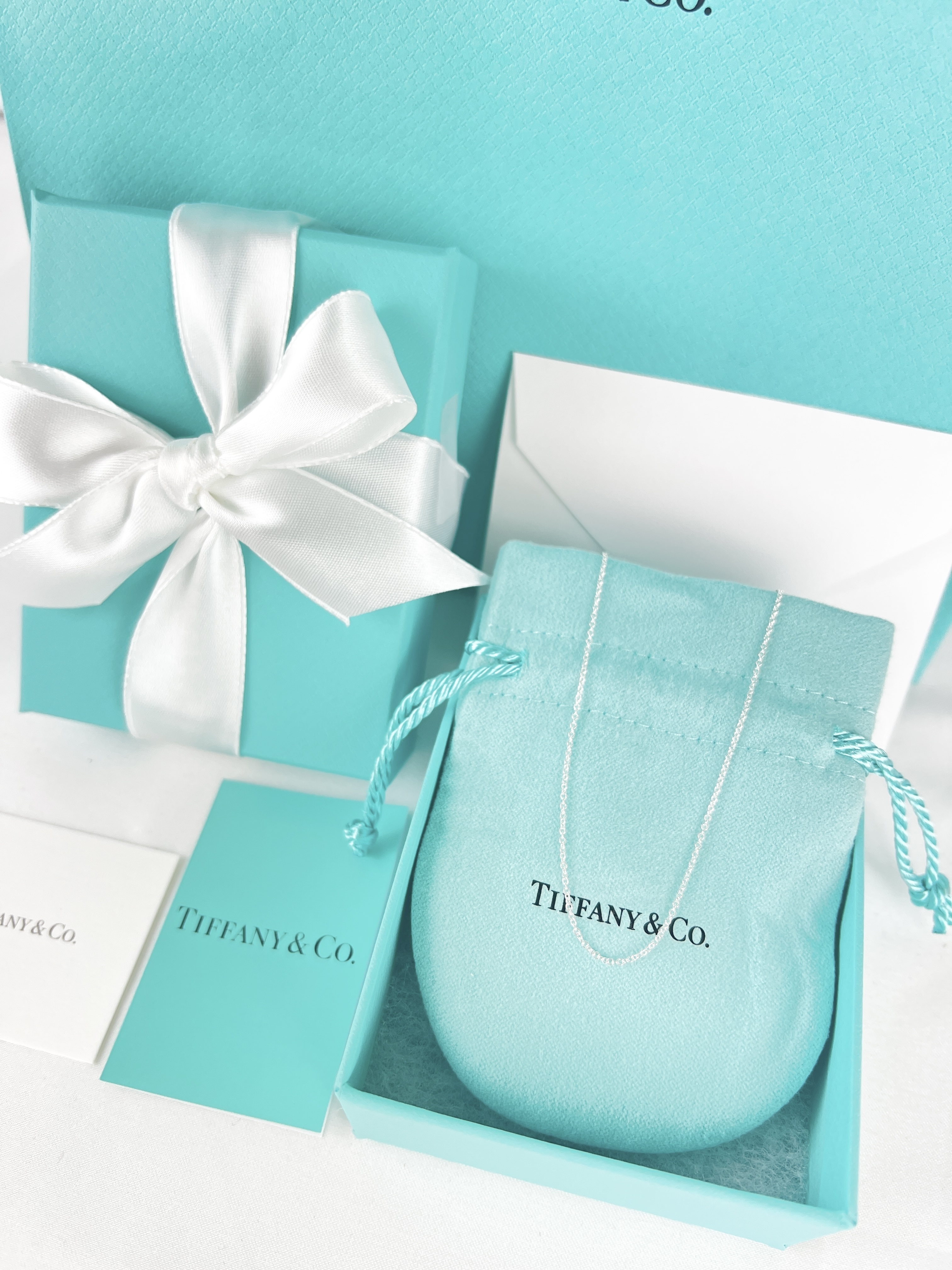すぐ届く! ティファニー シルバー チェーン ネックレス (Tiffany